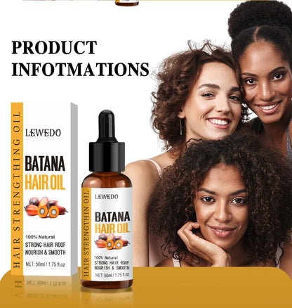 Lewedo Batana Hair Oil Growth Serum Moisturizing Soothing Scalp Hair