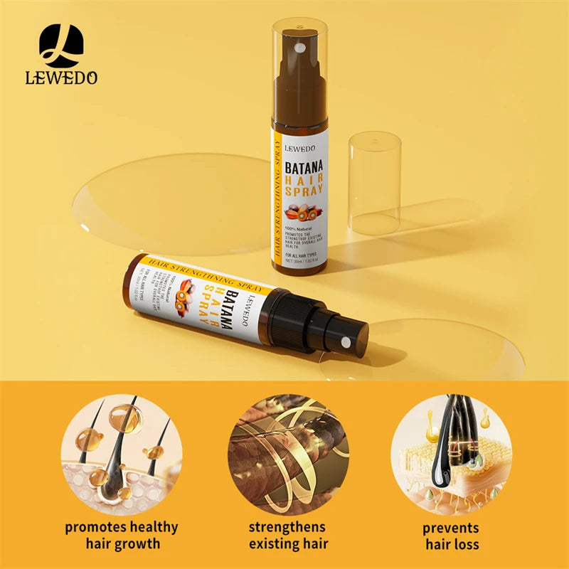 Batana Hair Oil Anti Hair Loss Spray Hair Care Hair Growth Essence Oil