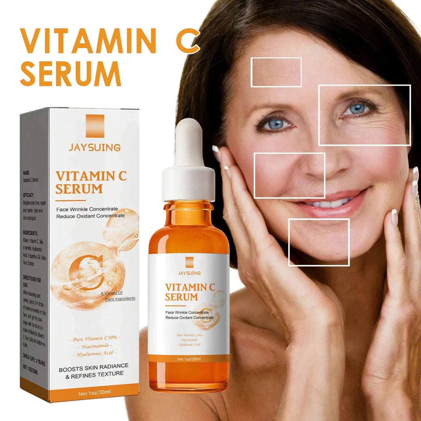 Vitamin C Face Whitening Serum Remove Dark Spots