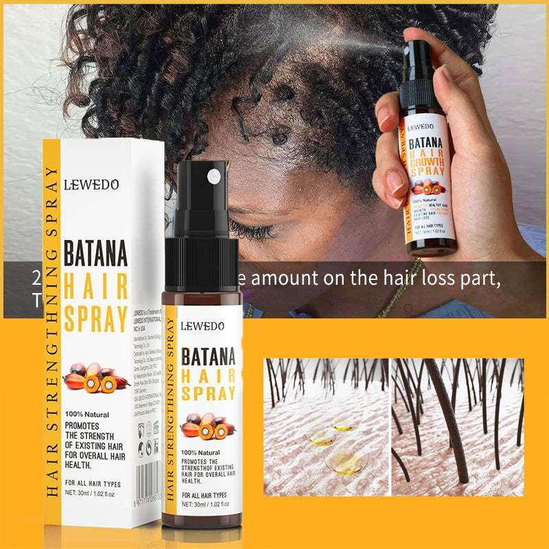 Batana Hair Oil Anti Hair Loss Spray Hair Care Hair Growth Essence Oil