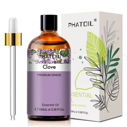 PHATOIL Essential Oils Lemon Eucalyptus Sweet Orange Cinnamon, Vanilla, Oils