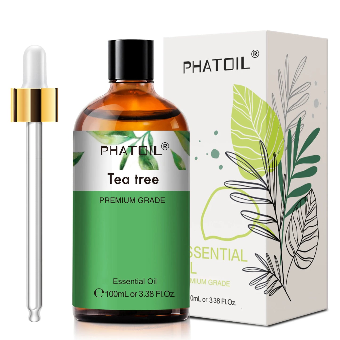 PHATOIL Essential Oils Lemon Eucalyptus Sweet Orange Cinnamon, Vanilla, Oils