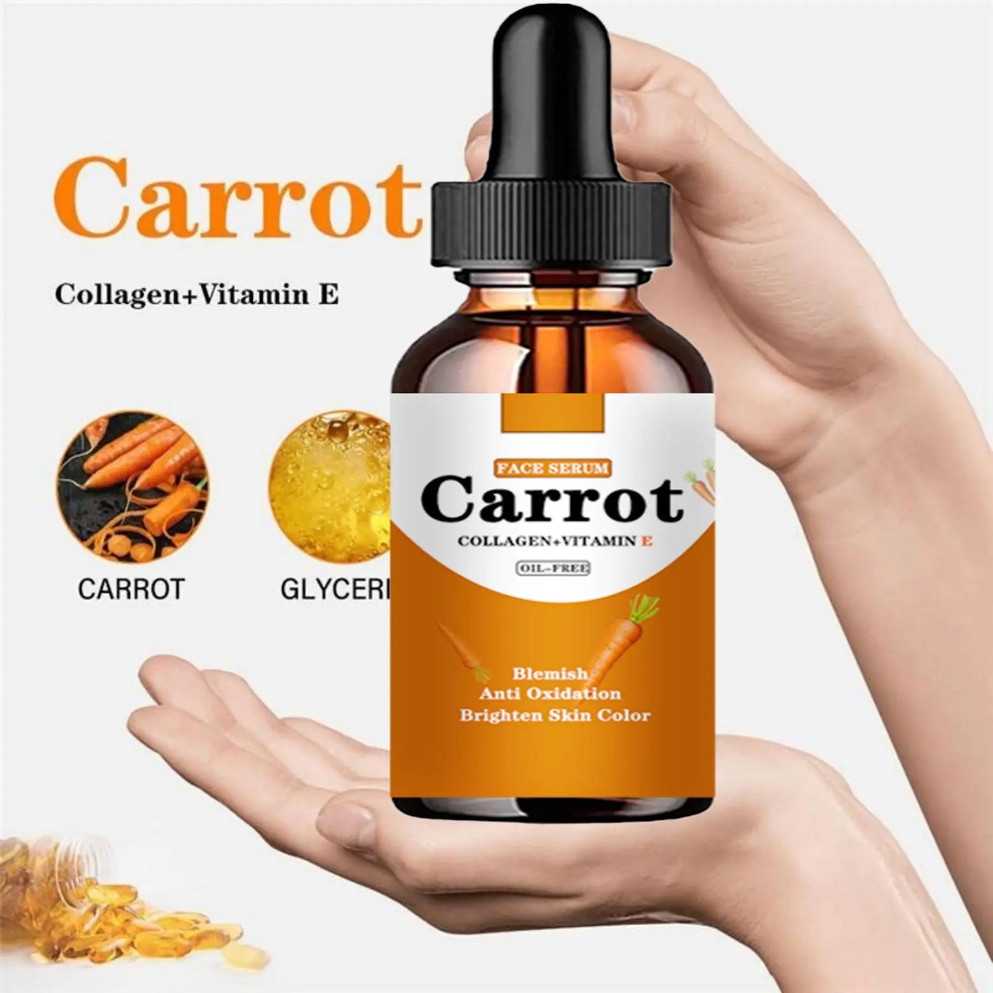 Carrot Vitamin E Collagen Facial essence can fade spots