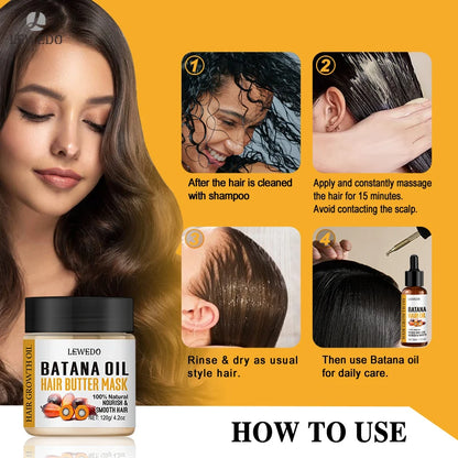 LEWEDO Batana Oil  Natural Hair Care