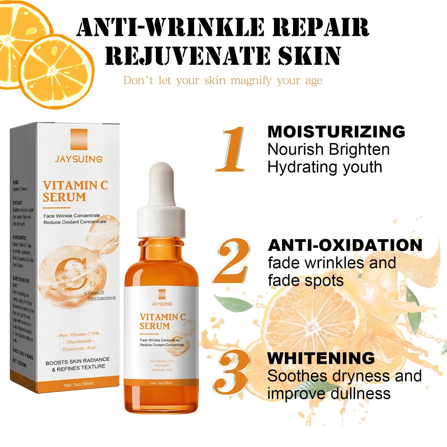 Vitamin C Face Whitening Serum Remove Dark Spots