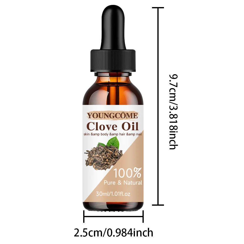 Clove Essential Oil Natural - Skin, Hair & Nail Care