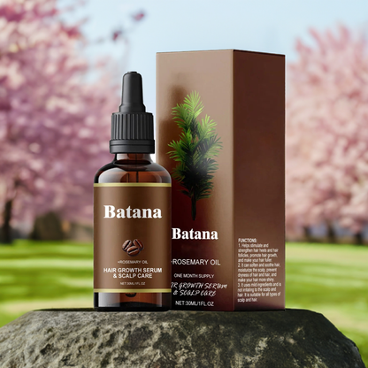 Batana Oil with Rosemary for Hair Growth Nourish Scalp Detox for Strong Healthy