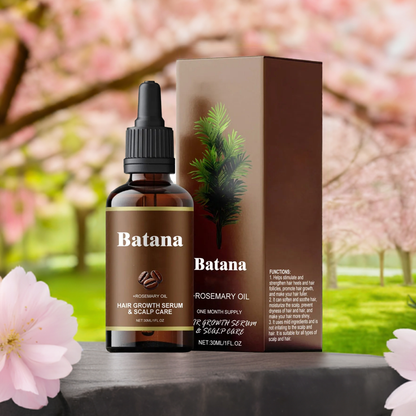 Batana Oil with Rosemary for Hair Growth Nourish Scalp Detox for Strong Healthy