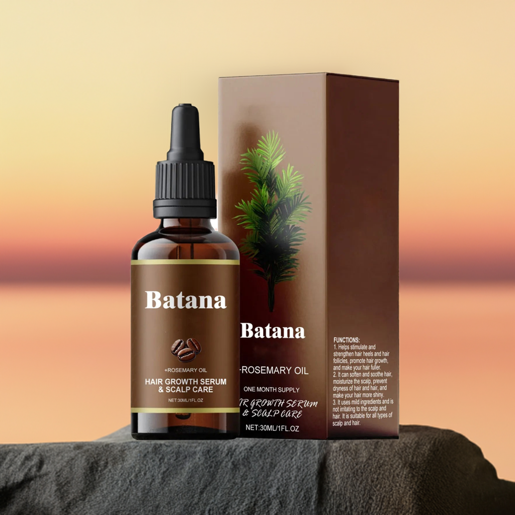 Batana Oil with Rosemary for Hair Growth Nourish Scalp Detox for Strong Healthy