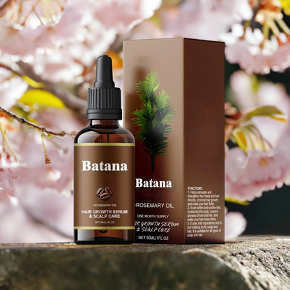 Batana Oil with Rosemary for Hair Growth Nourish Scalp Detox for Strong Healthy